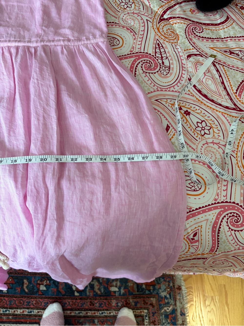 Tuckernuck’s Pomander Place Pink Sabella Maxi Dress - Picture 9 of 10